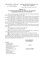 Thông tư số 32 2010 TT-BGDĐT - Ban hành quy định điều kiện, tiêu chuẩn, quy trình công nhận phổ cập giáo dục mầm non cho trẻ em năm tuổi