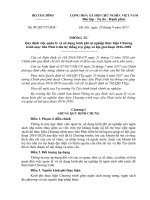 Quy định việc quản lý sử dụng kinh phí nghiệp thực Chương trình mục tiêu Phát triển hệ thống trợ giúp xã hội giai đoạn 2016-2020