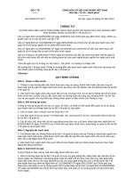 Thông tư 03 2013 TT-BYT - Hướng dẫn việc hạch toán ngân sách nhà nước áp dụng cho khoản viện trợ không hoàn lại do Bộ Y tế quản lý