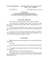 Quyết định số 1222 QĐ-TTG - Về việc phê chuẩn kết quả miễn nhiệm Thành viên Ủy ban nhân dân thành phố Hải Phòng nhiệm kỳ 2004 - 2011