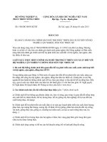 Báo cáo 1456 BC-BNN-KTHT - Rà soát, đánh giá chính sách hỗ trợ phát triển sản xuất đối với hộ nghèo, cận nghèo, dân tộc thiểu số 1456 BC BNN KTHT