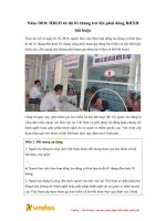 nam 2018 hdld tu du 01 thang tro len phai dong bhxh bat buoc