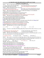 123 cau hoi ly thuyet chuong Dao dong co on thi THPT Quoc gia 2018