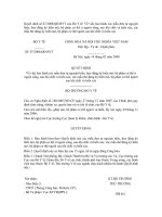 Quyết định số 07 2008 QĐ-BYT - Về việc ban hành các mẫu đơn tự nguyện hiến, hủy đăng ký hiến mô, bộ phận cơ thể ở người sống, sau khi chết và hiến xác