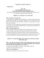 NỘI DUNG TỰ HỌC THÁNG 10