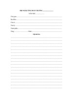 Mẫu sổ hội họp - Mẫu sổ hội họp dành cho giáo viên mau so hoi hop