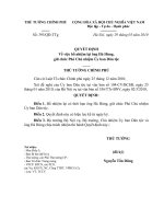 Quyết định số 393 QĐ-TTG - Về việc bổ nhiệm lại ông Hà Hùng giữ chức Phó Chủ nhiệm Ủy ban Dân tộc