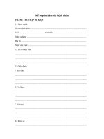 mau ke hoach cham soc