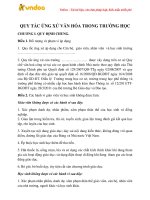 bo quy tac ung xu van hoa noi truong hoc