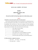 bo de kiem tra tieng anh lop 4 co dap an