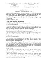 huong dan 09 hd btctw ve nghiep vu cong tac dang vien