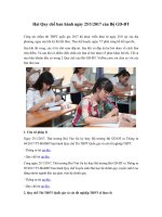 lam ro 2 quy che thi thpt quoc gia va tuyen sinh dai hoc cao dang he chinh quy