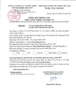 Công ty cổ phần đầu tư và phát triển doanh nghiệp Việt Nam | Tin tức Cổ Đông IMG 20160201 0003