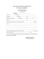 mau ban tuong trinh ve viec mat giay to