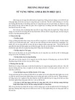 phuong phap hoc tu vung tieng anh hieu qua