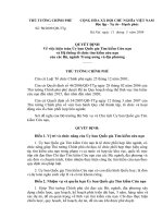 Chưa được phân loại số 76 2009 QĐ-TTG - Về việc kiện toàn Ủy ban Quốc gia Tìm kiếm Cứu nạn và hệ thống tổ chức tìm kiếm cứu nạn của các Bộ, ngành Trung ương và địa phương