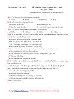 Đề thi thử THPT QG Môn Địa Lý Năm học 2017 2018 THPT Phạm Công Bình Vĩnh Phúc Lần 1 File word có lời giải (2)