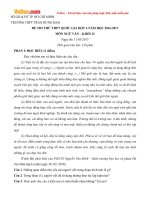 de thi thu thpt quoc gia nam 2017 mon ngu van truong thpt tran hung dao tp hcm lan 4