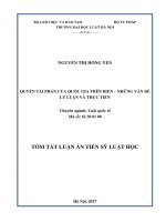 Quyền tài phán của quốc gia trên biển – những vấn đề lý luận và thực tiễn (tt) 