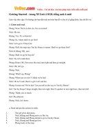 giai bai tap sgk tieng anh lop 6 chuong trinh moi unit 4 my neighbourhood