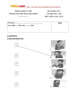 bo de thi hoc ky 2 mon tieng anh lop 4 co dap an 2