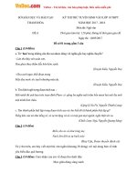 bo de thi thu vao lop 10 mon ngu van so gd dt thanh hoa nam hoc 2017 2018