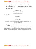 de thi tuyen sinh vao lop 10 mon ngu van truong thpt chuyen le quy don da nang nam 2017