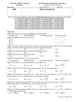[toanmath.com]   Đề kiểm tra Hình học 12 chương 1 (Khối đa diện) trường THPT Lao Bảo – Quảng Trị
