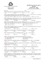 [toanmath.com] Đề kiểm tra giữa kỳ 1 Toán 11 năm học 2017 – 2018 trường THPT Lương Thế Vinh – Hà Nội