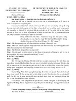 de thi thu thpt quoc gia 2017 mon ngu van truong thpt doan thuong hd lan 1