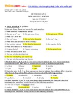 de thi hoc ky 2 mon tieng anh lop 11 truong thpt tran hung dao tp ho chi minh nam hoc 2016 2017 co dap an