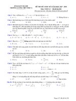[toanmath.com]   Đề thi giữa học kỳ I năm học 2017 – 2018 môn Toán 12 trường THPT Lương Thế Vinh – Hà Nội