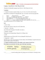 giai bai tap sgk tieng anh lop 10 chuong trinh moi review 2 unit 4 5