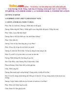 giai bai tap sgk tieng anh lop 6 chuong trinh moi unit 3 getting started a closer look 1 a closer look 2 communication