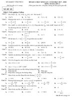 [toanmath.com]   Đề KSCL lần 1 năm học 2017 – 2018 môn Toán 11 trường THPT Phạm Công Bình – Vĩnh Phúc