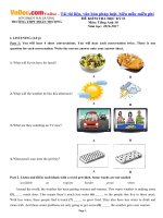 de thi hoc ky 2 mon tieng anh lop 10 truong thpt doan thuong hai duong nam hoc 2016 2017 co dap an