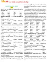 de thi thu vao lop 10 mon tieng anh nam 2017 co dap an de 19 20