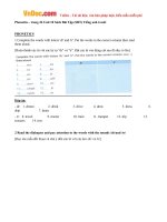 giai bai tap sbt tieng anh lop 6 chuong trinh moi unit 10 our houses in the future