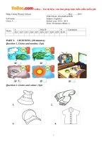 bo de thi hoc ky 2 mon tieng anh lop 5 co dap an 5