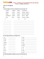 bai tap tieng anh lop 7 unit 9 part b neighbors