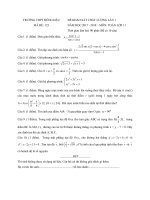 [toanmath.com] Đề khảo sát chất lượng lần 1 năm học 2017 – 2018 môn Toán 11 trường THPT Đồng Đậu – Vĩnh Phúc