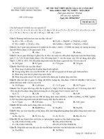 de thi thu thpt quoc gia 2017 mon hoa hoc truong thpt doan thuong hd lan 2