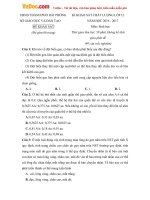 de thi thu thpt quoc gia nam 2017 mon sinh hoc so gd dt hai phong