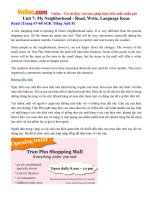 giai bai tap sgk tieng anh lop 8 unit 7 read write language focus