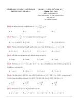 [toanmath.com] Đề thi chất lượng giữa HKI năm học 2017 – 2018 môn Toán 12 trường THPT B Hải Hậu – Nam Định
