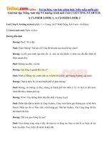 giai bai tap tieng anh lop 9 chuong trinh moi unit 2 getting started a closer look 1 a closer look 2