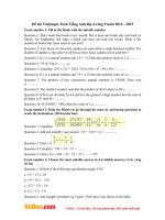 de thi violympic toan tieng anh lop 4 vong 9