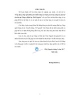 Ứng dụng công nghệ thông tin nhằm nâng cao hiệu quả trong công tác quản lý văn bản tại công ty điện lực thái nguyên 