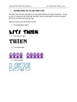 Tin 6   tuan 15   Tai font va dinh dang bang style