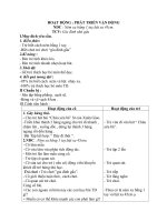 Phát triển vận động  ném xa 1 tay lớp 5 tuổi b trường mầm non phú thịnh